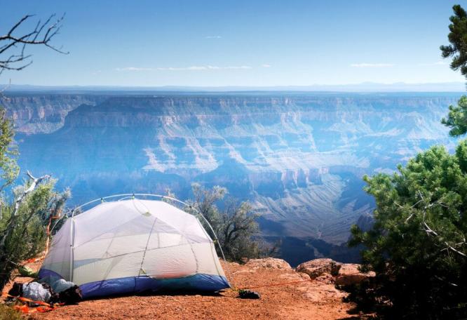 Reise in USA, Camping am Grand Canyon North Rim, Arizona