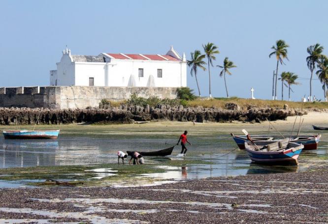 Reise in Mosambik, "Fortim de Santo António", Ilha de Moçambique