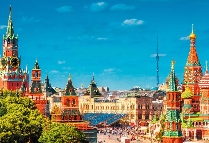 Reise in Russland, Russland: Höhepunkte im Westen