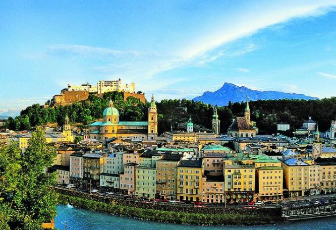 Reise in Österreich, Salzburg: Seminarurlaub