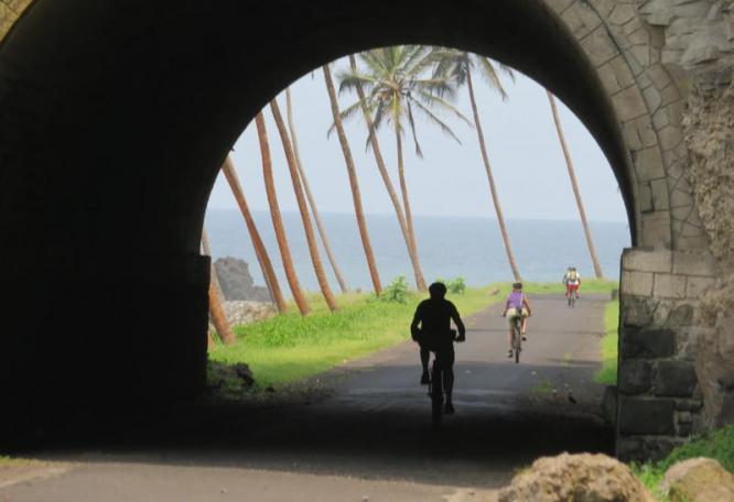 Reise in São Tomé und Príncipe, Fahrradtour in Mucumbli