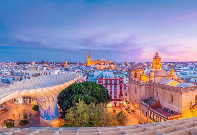 Reise in Spanien, Sevilla: Städtereise