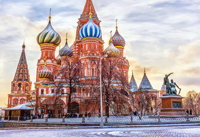 Reise in China, Basilius-Kathedrale in Moskau, Russland