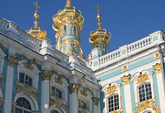 Reise in Russland, Katharinen-Palast, St. Petersburg