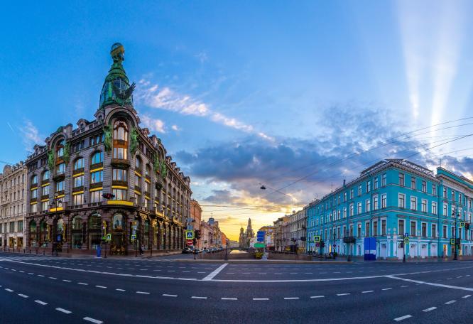 Reise in Russland, St. Petersburg: Städtereise