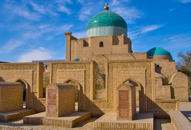 Reise in Usbekistan, Usbekistan: Chiwa Mausoleum Pahlawan-Mahmut
