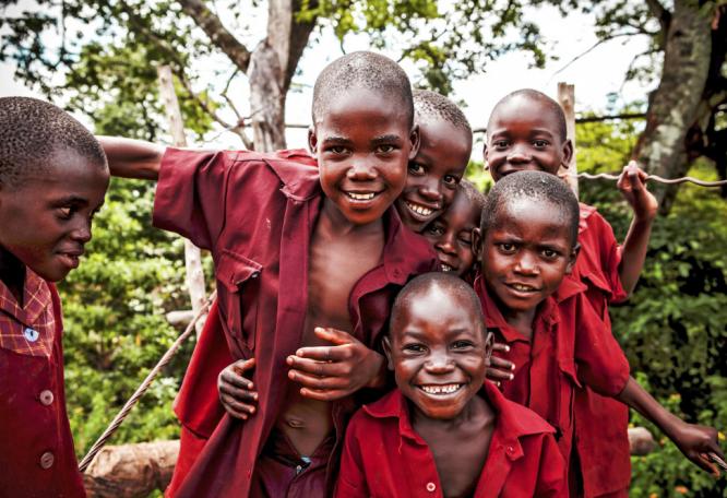 Reise in Malawi, Neugierige Kinder