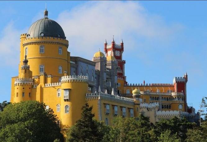 Reise in Portugal, Der Palacio National da Pena in Sintra