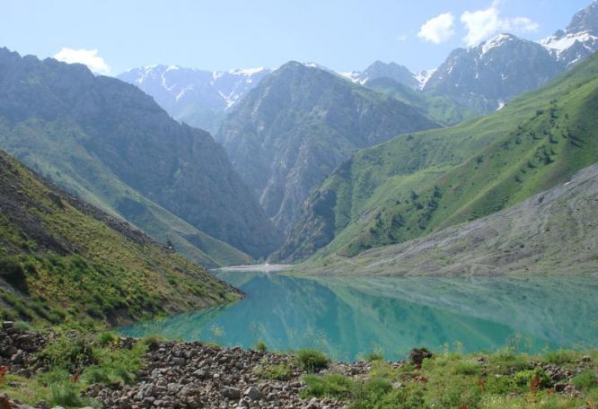 Reise in Usbekistan, Wanderung in den Chimgan-Bergen