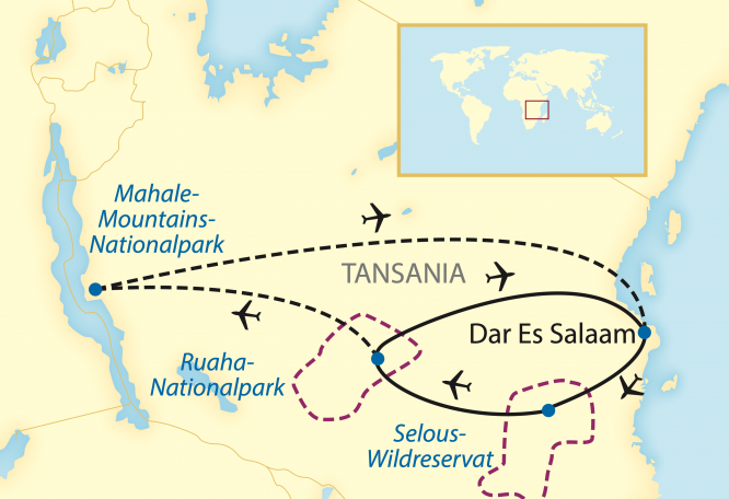 Reise in Tansania, Versteckte Juwele (2021)