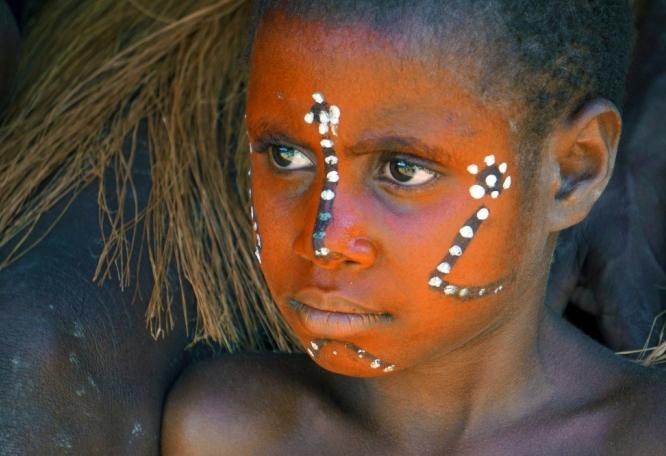 Reise in Papua-Neuguinea, Szenerie des Karawari