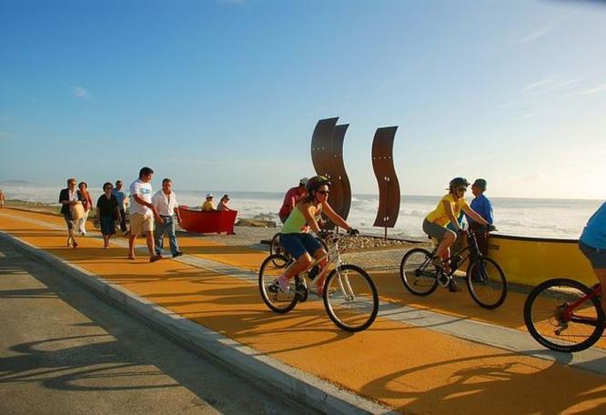 Reise in Portugal, Radtour entlang der Küste