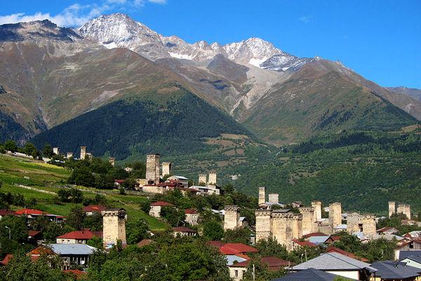 Reise in Georgien, Wandern im Großen Kaukasus