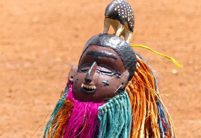 Reise in Burkina Faso, FESTIMA Maskenfestival in Dedougdou