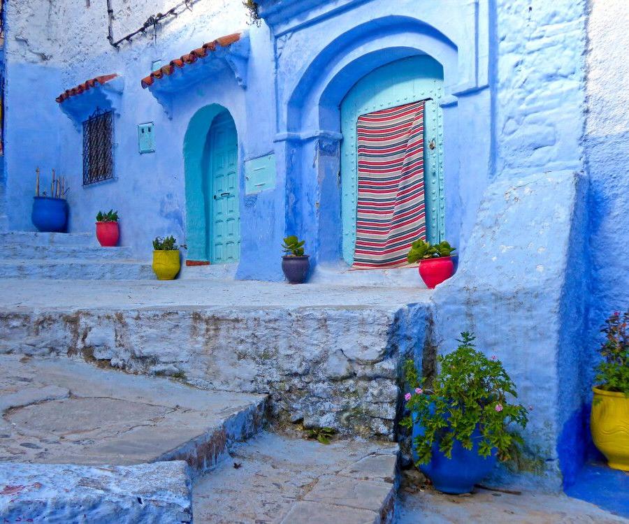 Reise in Marokko, Chefchauen die „blaue Stadt“ Marokkos