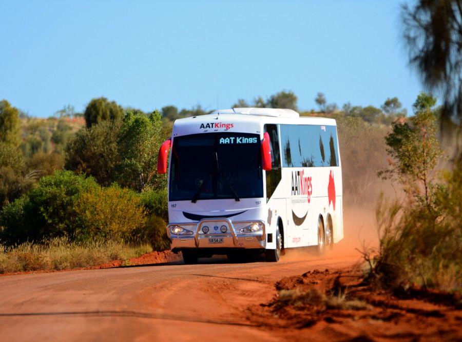 Reise in Australien, AAT Kings Busfahrt durchs Outback