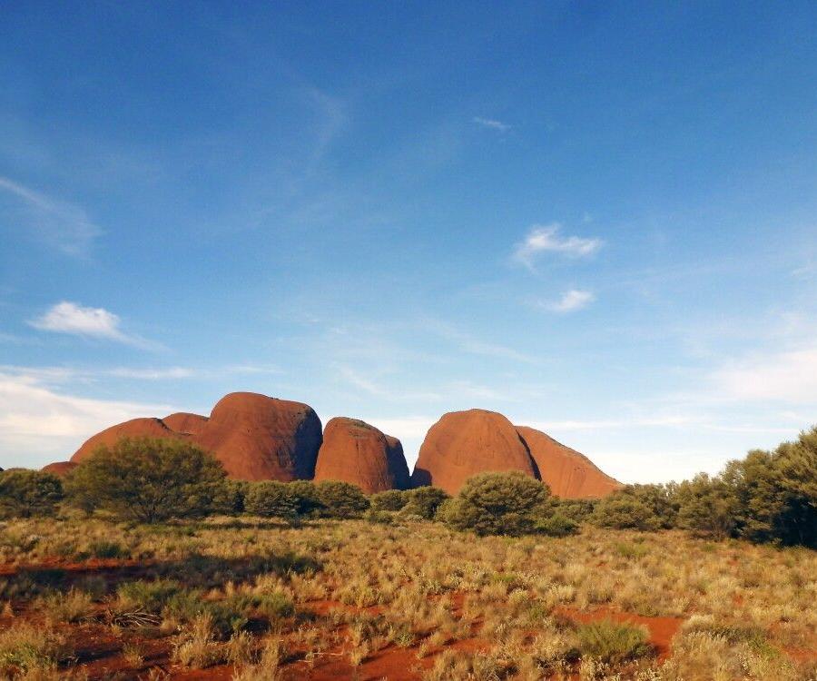 Reise in Australien, Olgas (Kata Tjuta) beim Uluru (Ayers Rock)