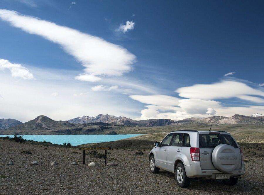 Reise in Argentinien, Mit dem Mietwagen im Nationalpark Perito Moreno