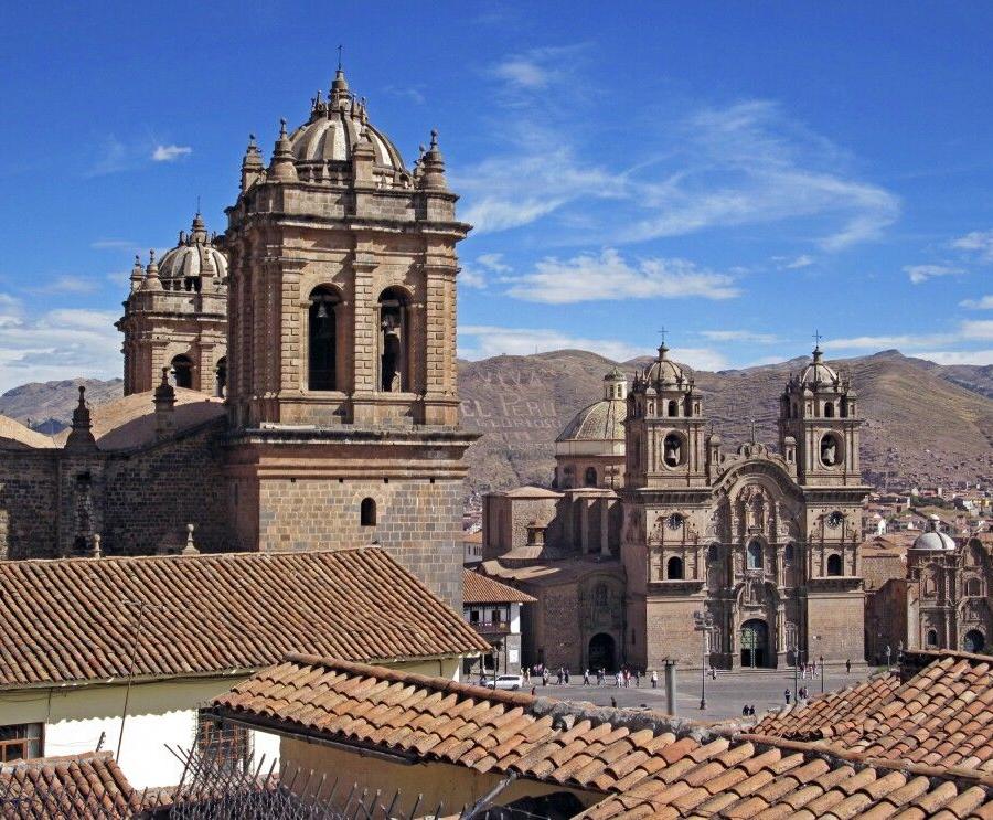 Reise in Peru, Plaza de Armas in Cusco
