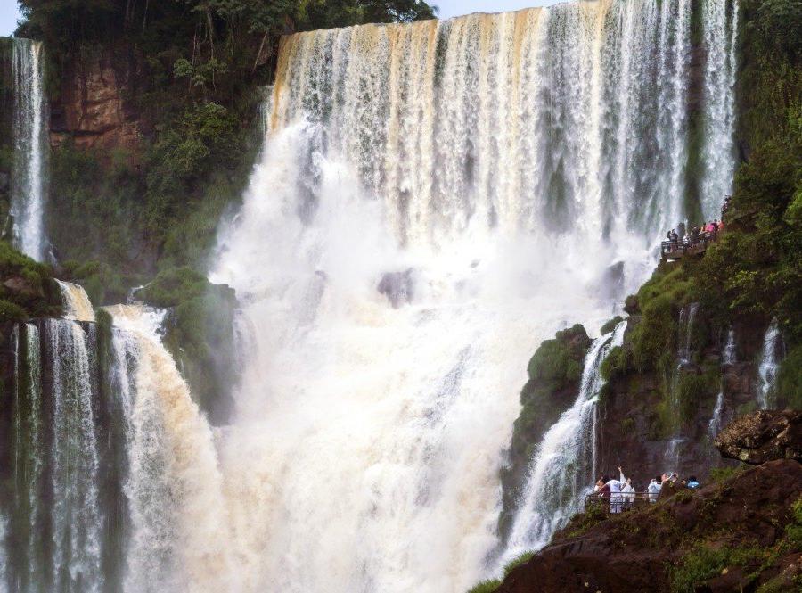 Reise in Argentinien, Salto Bossetti auf der argentinischen Seite der Iguazu-Wasserfälle