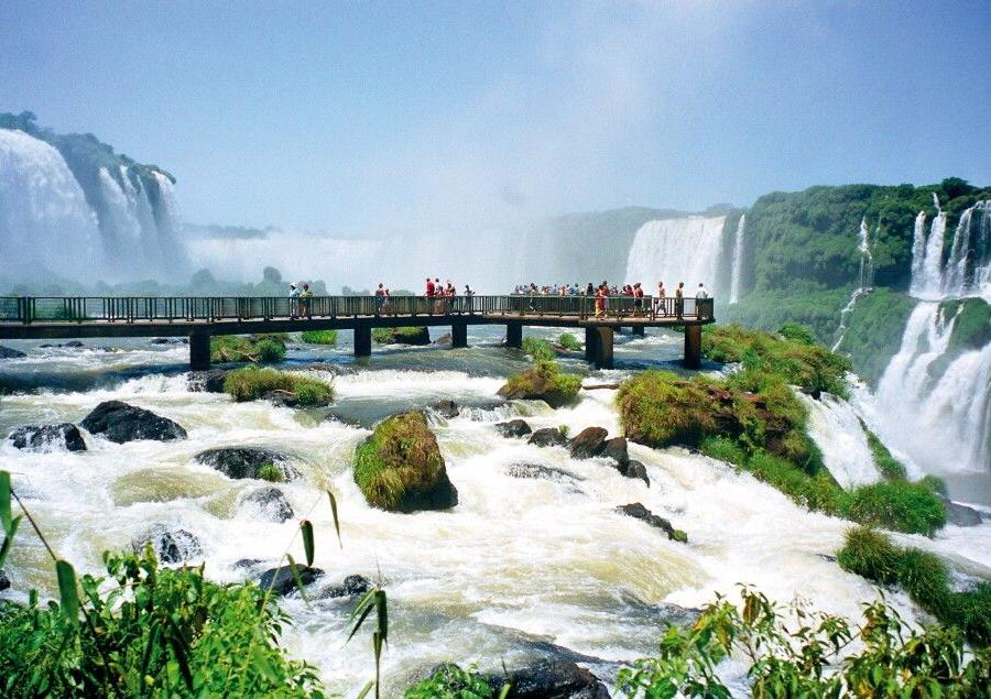 Reise in Brasilien, Iguazu-Wasserfälle