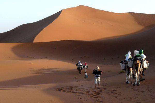 Reise in Marokko, Hoher Atlas und Sahara