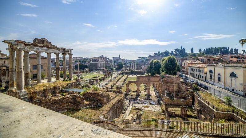 Reise in Italien, Rom - Forum Romanum