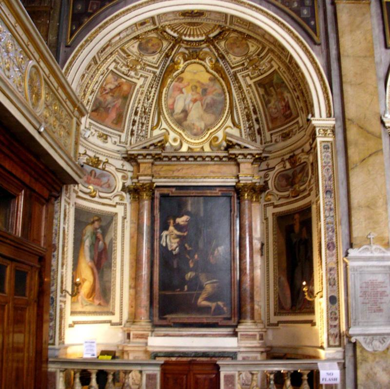 Reise in Italien, Rom - Madonna dei Pellegrini, Sant’Agostino