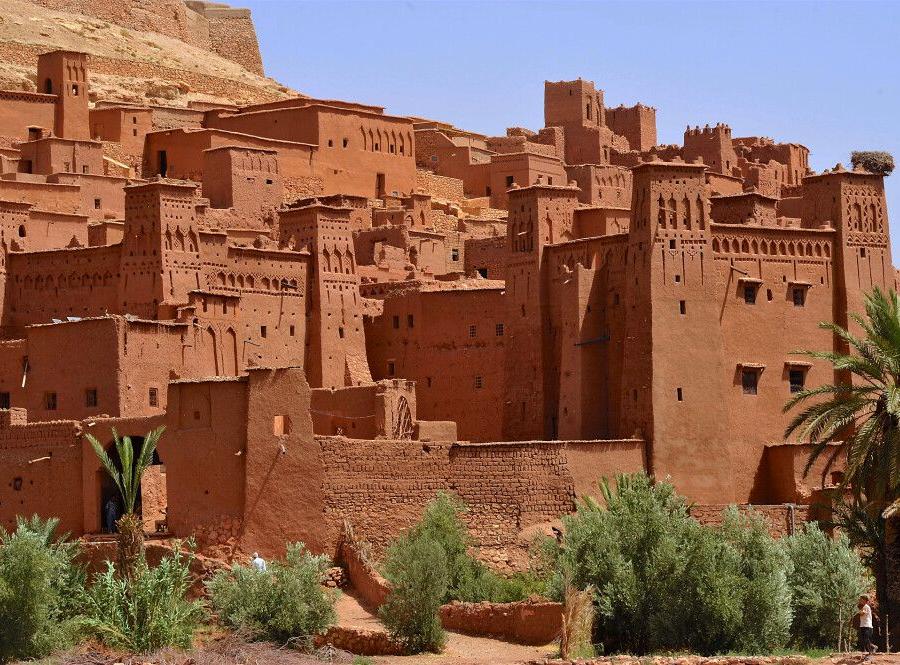 Reise in Marokko, Ait Benhaddou, südlich des Hohen Atlas gelegene Oase
