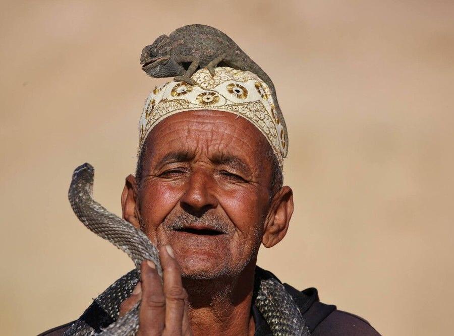 Reise in Marokko, Schlangenbeschwörer