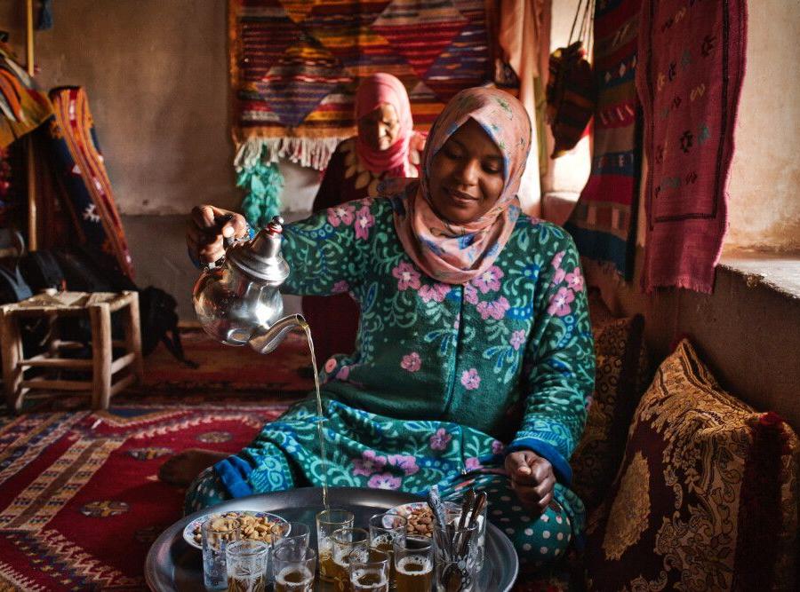 Reise in Marokko, Zeit für einen Pfefferminztee