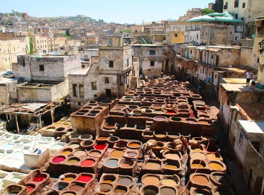 Reise in Marokko, Mitten in der Altstadt von Fes
