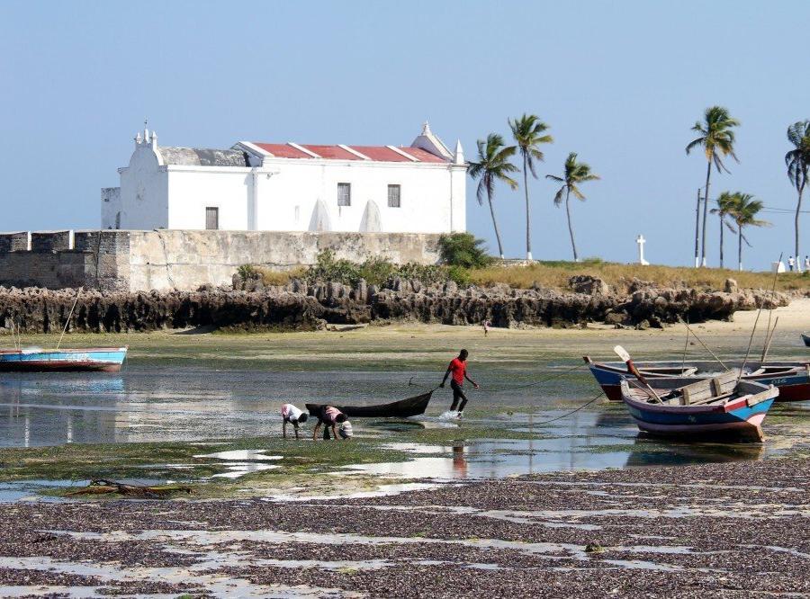 Reise in Mosambik, "Fortim de Santo António", Ilha de Moçambique