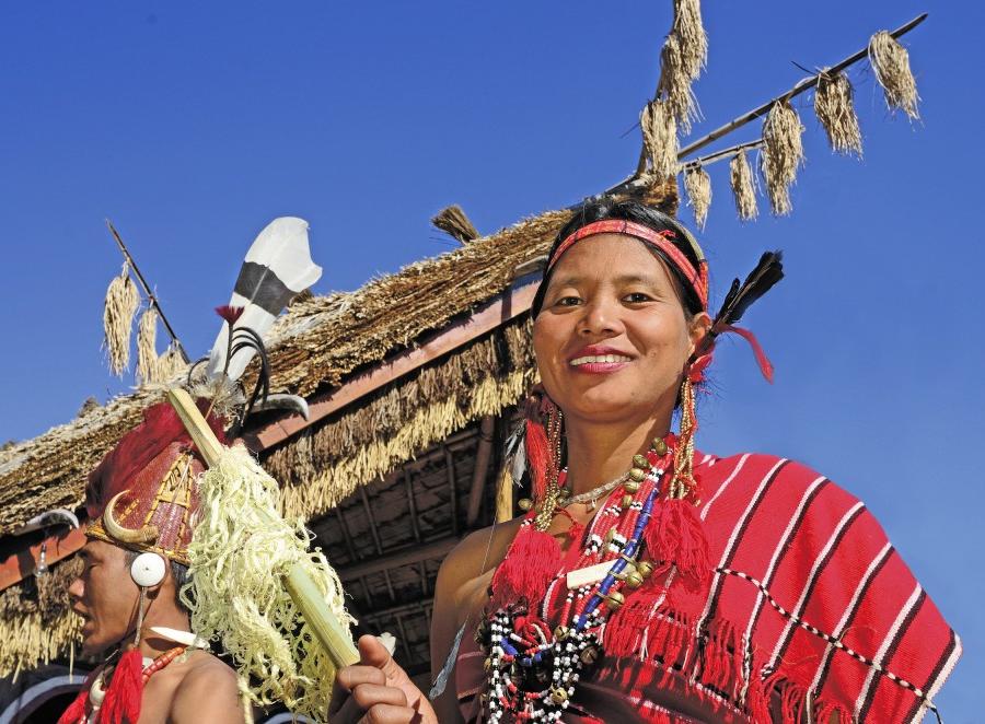 Reise in Indien, Stammeskulturen Nordostindiens Kultur-, Natur- und Safarirundreise