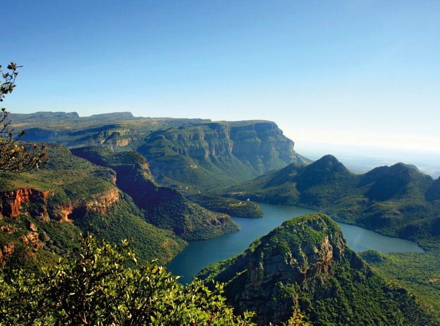 Reise in Südafrika, Blick in den Blyde River Canyon