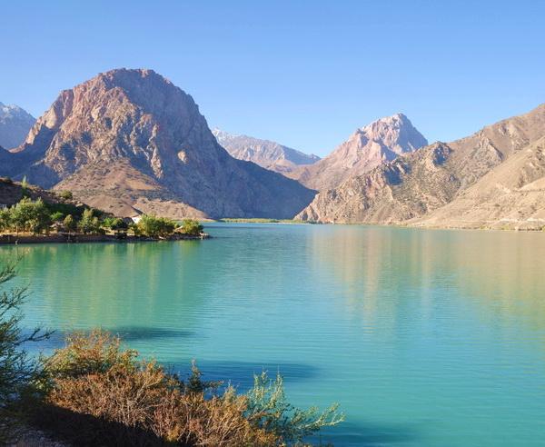 Reise in Tadschikistan, Iskanderkul-See im Fan-Gebirge