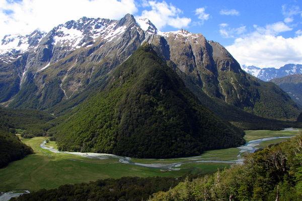 Reise in Neuseeland, Zu Fuß am schönsten Ende der Welt