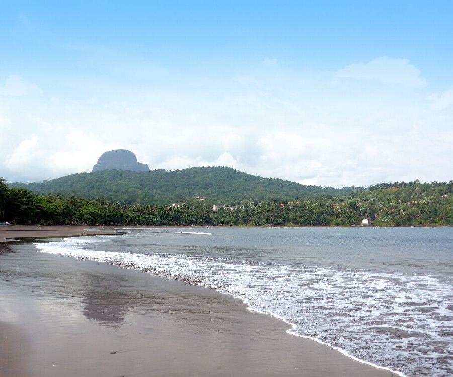 Reise in São Tomé & Principe, Strand auf Sao Tome und Principe